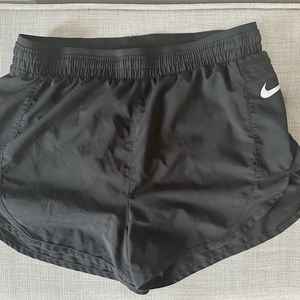 black nike shorts